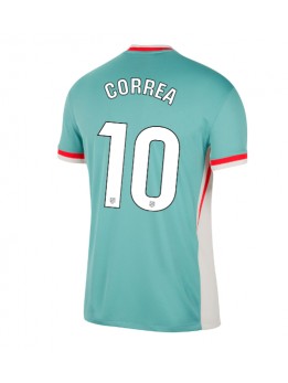 Billige Atletico Madrid Angel Correa #10 Bortedrakt 2024-25 Kortermet